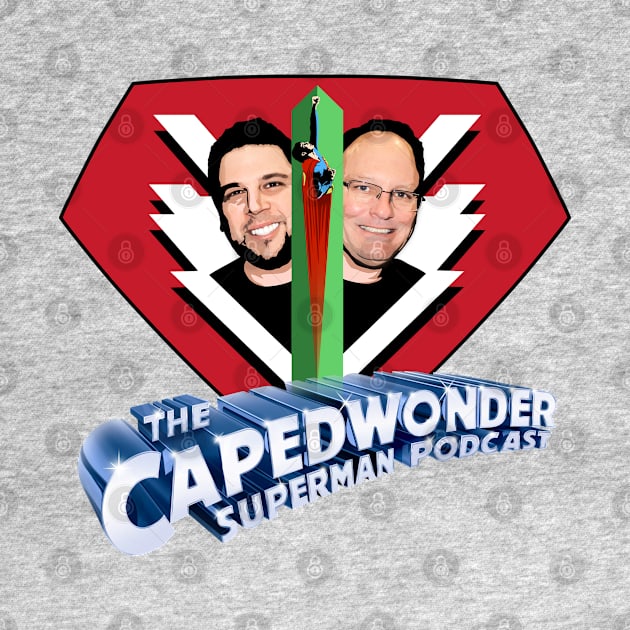 CapedWonder Podcast logo 2 by CapedWonder Treasures